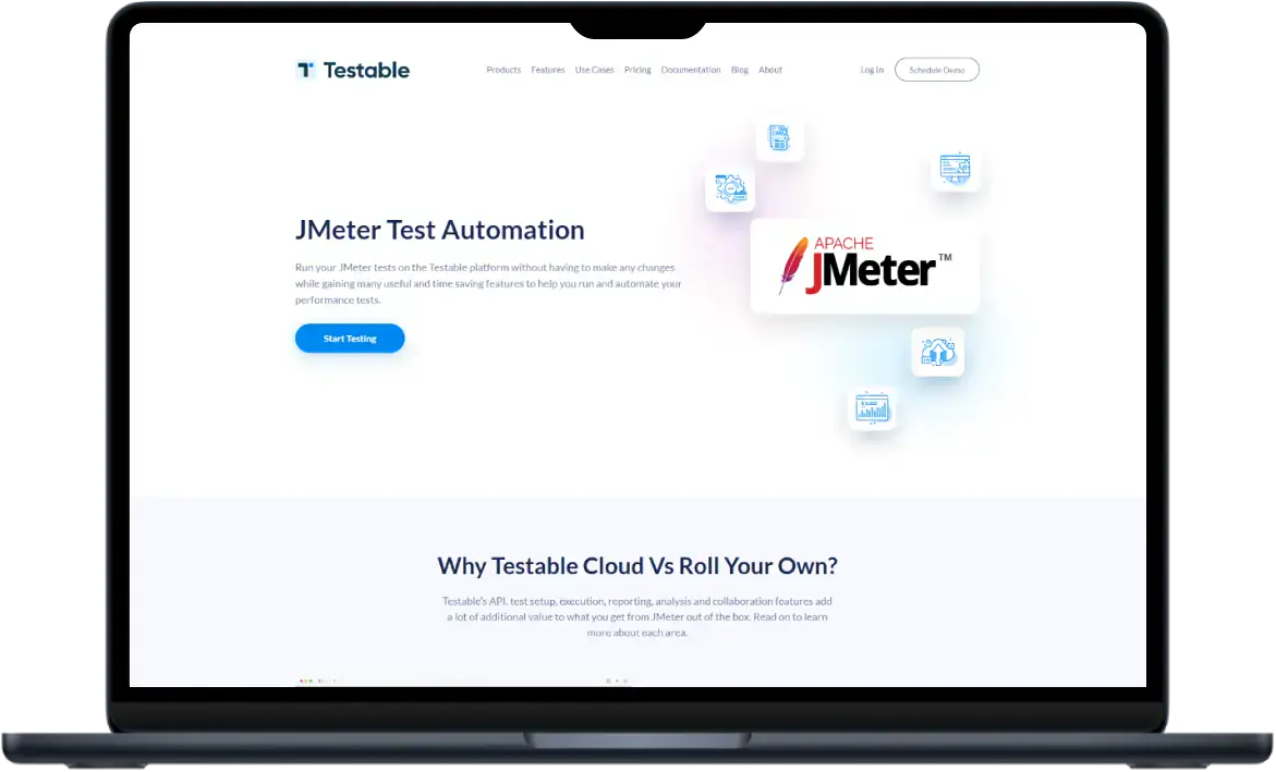 Testable.io interface